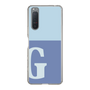 Slim Protection Case［ Original - initial two tone - G blue ］