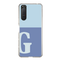 Slim Protection Case［ Original - initial two tone - G blue ］