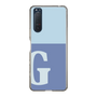 Slim Protection Case［ Original - initial two tone - G blue ］