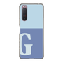 Slim Protection Case［ Original - initial two tone - G blue ］
