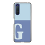 Slim Protection Case［ Original - initial two tone - G blue ］