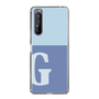 Slim Protection Case［ Original - initial two tone - G blue ］