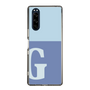 Slim Protection Case［ Original - initial two tone - G blue ］