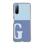 Slim Protection Case［ Original - initial two tone - G blue ］