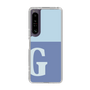 Slim Protection Case［ Original - initial two tone - G blue ］