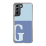 Slim Protection Case［ Original - initial two tone - G blue ］