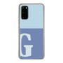 Slim Protection Case［ Original - initial two tone - G blue ］