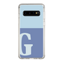 Slim Protection Case［ Original - initial two tone - G blue ］