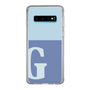 Slim Protection Case［ Original - initial two tone - G blue ］