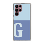 Slim Protection Case［ Original - initial two tone - G blue ］