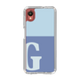 Slim Protection Case［ Original - initial two tone - G blue ］