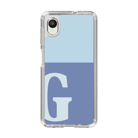 Slim Protection Case［ Original - initial two tone - G blue ］