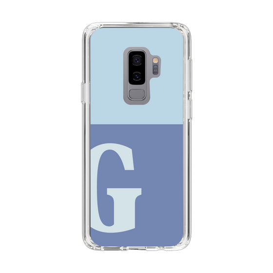 Slim Protection Case［ Original - initial two tone - G blue ］
