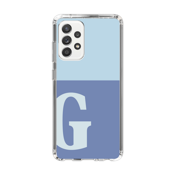 Slim Protection Case［ Original - initial two tone - G blue ］