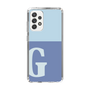 Slim Protection Case［ Original - initial two tone - G blue ］