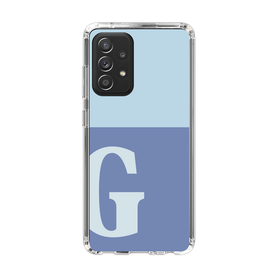 Slim Protection Case［ Original - initial two tone - G blue ］