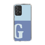 Slim Protection Case［ Original - initial two tone - G blue ］