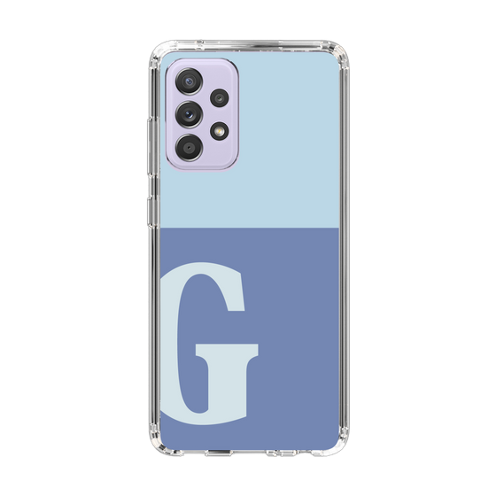 Slim Protection Case［ Original - initial two tone - G blue ］