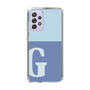 Slim Protection Case［ Original - initial two tone - G blue ］
