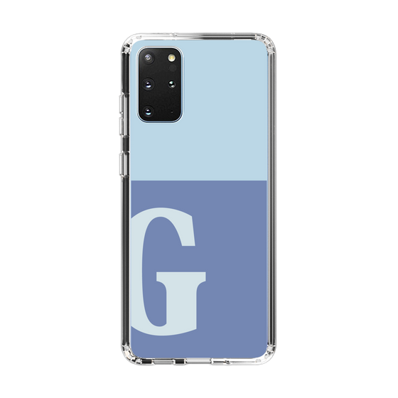 Slim Protection Case［ Original - initial two tone - G blue ］