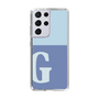 Slim Protection Case［ Original - initial two tone - G blue ］