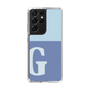 Slim Protection Case［ Original - initial two tone - G blue ］