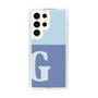Slim Protection Case［ Original - initial two tone - G blue ］
