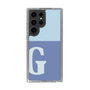 Slim Protection Case［ Original - initial two tone - G blue ］