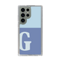 Slim Protection Case［ Original - initial two tone - G blue ］