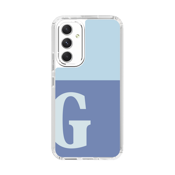 Slim Protection Case［ Original - initial two tone - G blue ］