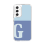 Slim Protection Case［ Original - initial two tone - G blue ］