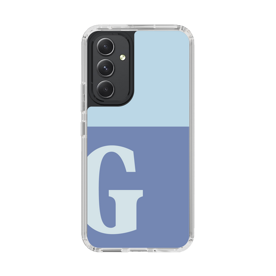 Slim Protection Case［ Original - initial two tone - G blue ］