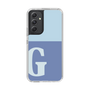 Slim Protection Case［ Original - initial two tone - G blue ］