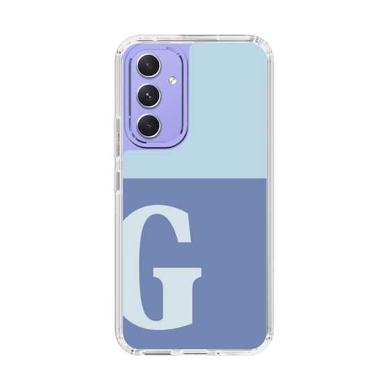Slim Protection Case［ Original - initial two tone - G blue ］