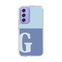 Slim Protection Case［ Original - initial two tone - G blue ］