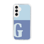 Slim Protection Case［ Original - initial two tone - G blue ］