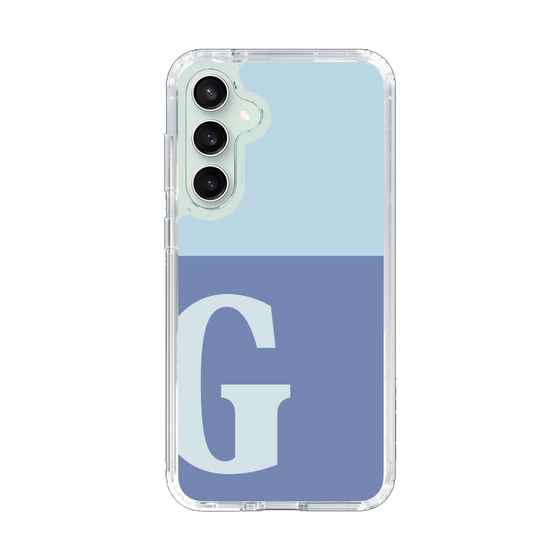 Slim Protection Case［ Original - initial two tone - G blue ］