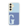 Slim Protection Case［ Original - initial two tone - G blue ］