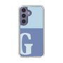 Slim Protection Case［ Original - initial two tone - G blue ］