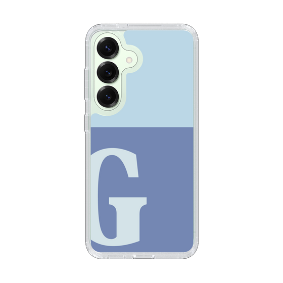 Slim Protection Case［ Original - initial two tone - G blue ］
