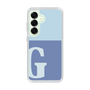 Slim Protection Case［ Original - initial two tone - G blue ］