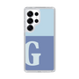 Slim Protection Case［ Original - initial two tone - G blue ］