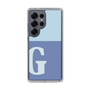 Slim Protection Case［ Original - initial two tone - G blue ］