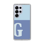 Slim Protection Case［ Original - initial two tone - G blue ］
