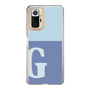 Slim Protection Case［ Original - initial two tone - G blue ］