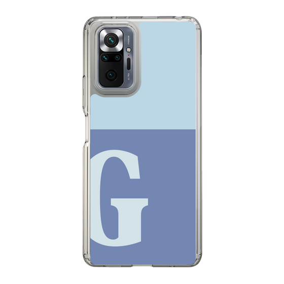 Slim Protection Case［ Original - initial two tone - G blue ］