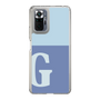 Slim Protection Case［ Original - initial two tone - G blue ］
