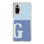 Slim Protection Case［ Original - initial two tone - G blue ］