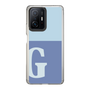 Slim Protection Case［ Original - initial two tone - G blue ］