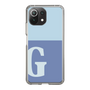 Slim Protection Case［ Original - initial two tone - G blue ］